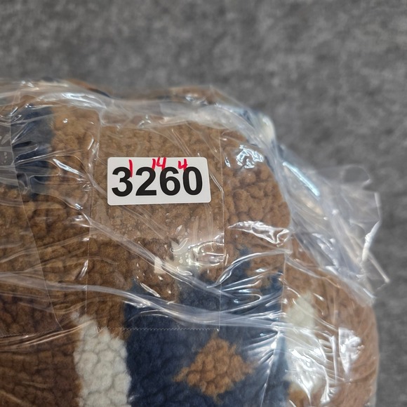 Wrangler Aztec Serpa Pullover Large Brown Blue Fleece 1/4 Zip Gorpcore Jacket - Picture 12 of 12